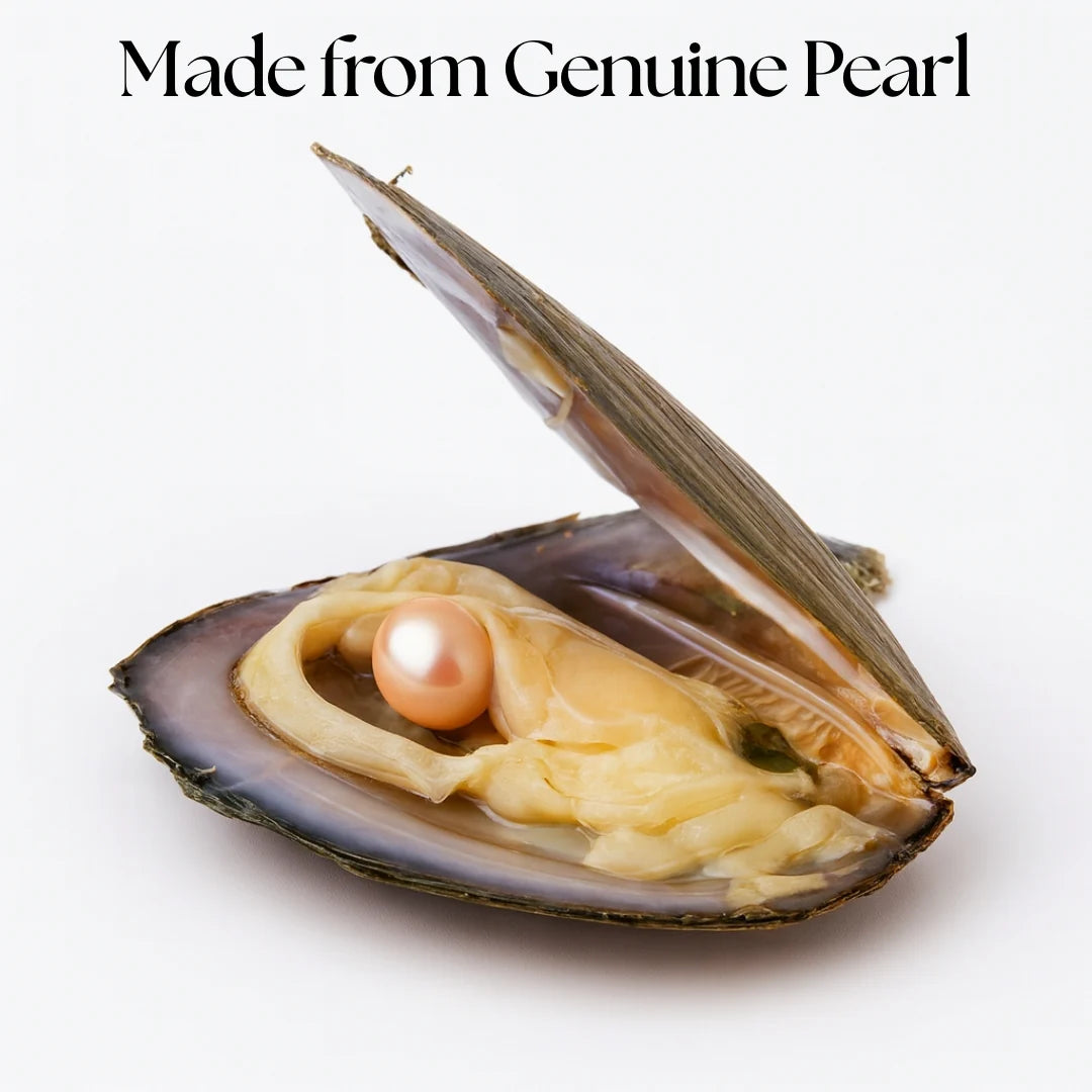 FIXORA Oyster Pearl Necklace (18” Chain)