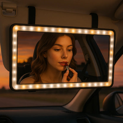 LED Car Vanity Mirror