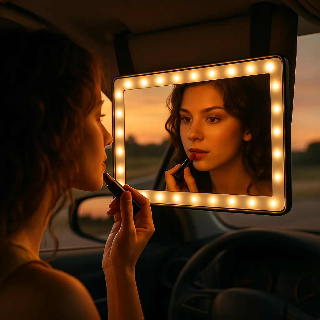 LED Car Vanity Mirror