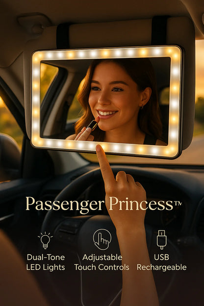 LED Car Vanity Mirror